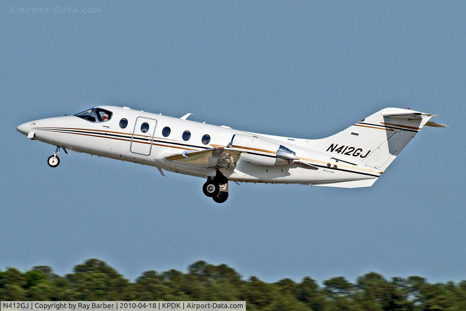 N412GJ, Raytheon Aircraft Company 400A C/N RK-412, N412GJ   Beech 400A Beechjet [RK-412] Atlanta-Dekalb Peachtree~N 18/04/2010