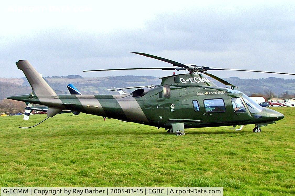 G-ECMM, 2001 Agusta A-109E Power C/N 11115, G-ECMM   Agusta A.109E Power [11115] (The Meade Corporation Ltd) Cheltenham Racecourse~G 15/03/2005