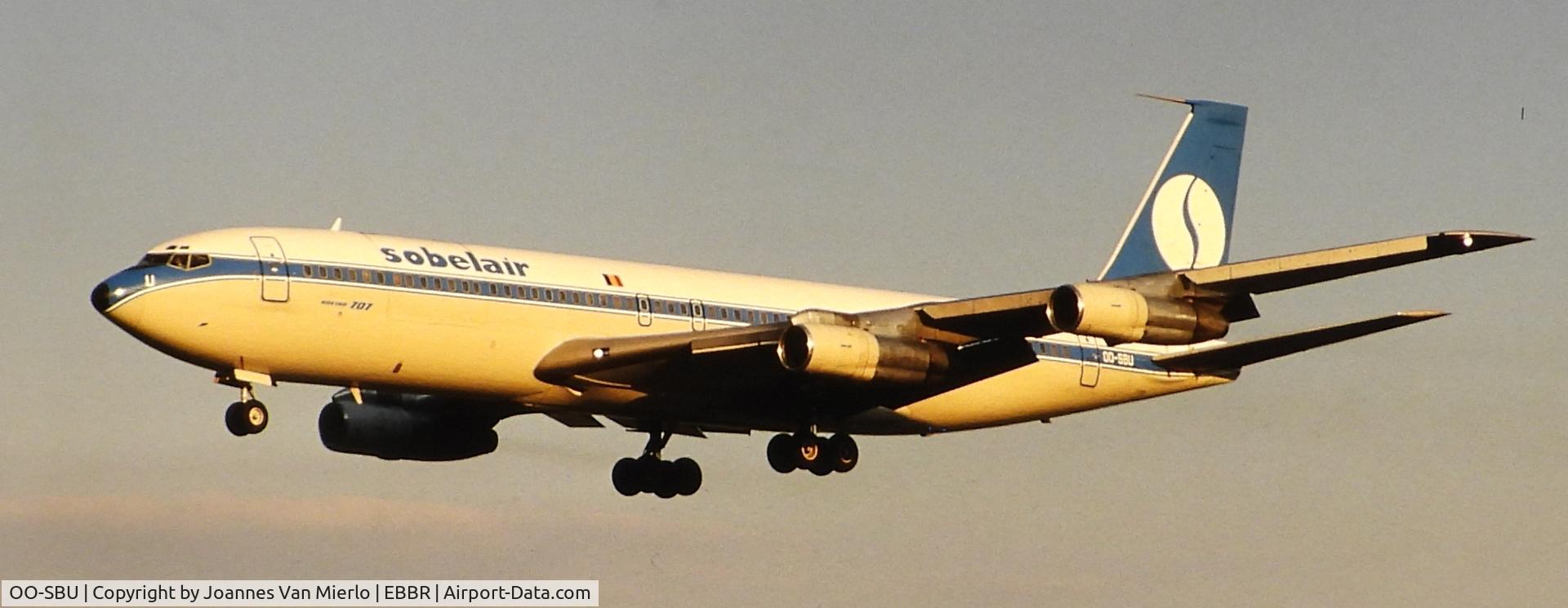 OO-SBU, 1967 Boeing 707-373C (E-8C J-STARS) C/N 19442, Slide scan