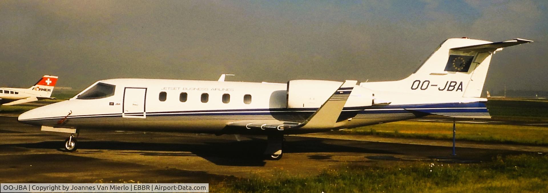 OO-JBA, 1989 Learjet 31 C/N 009, Slide scan