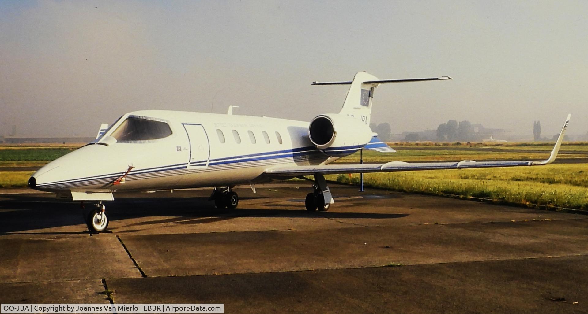 OO-JBA, 1989 Learjet 31 C/N 009, Slide scan