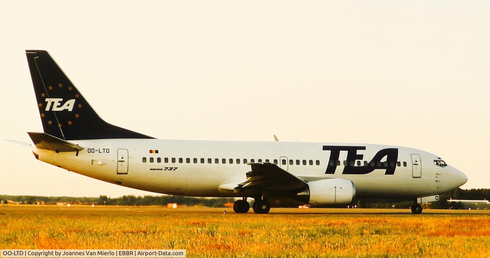 OO-LTD, 1989 Boeing 737-3M8 C/N 24376, Slide scan