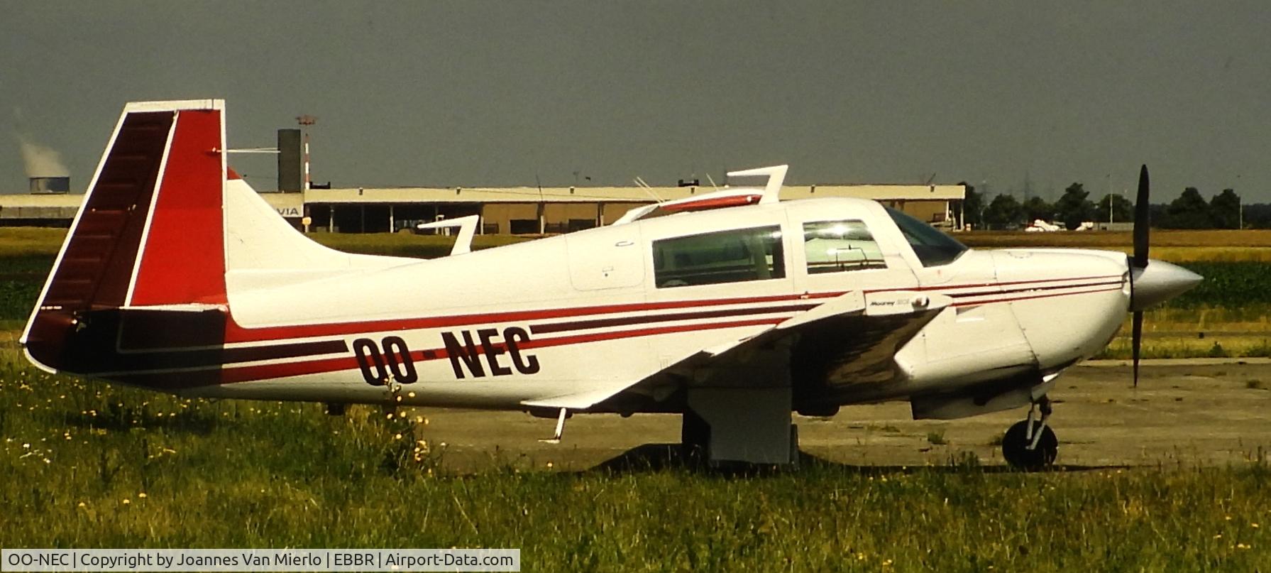 OO-NEC, Mooney M20J 201 C/N 24-0345, Slide scan