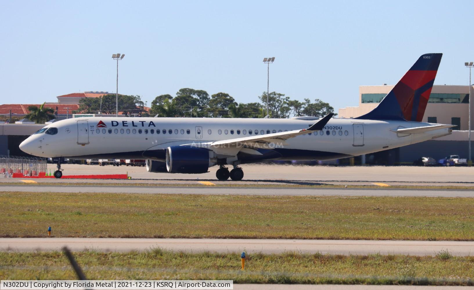 N302DU, 2020 Airbus A220-371 C/N 55070, Delta A220-300