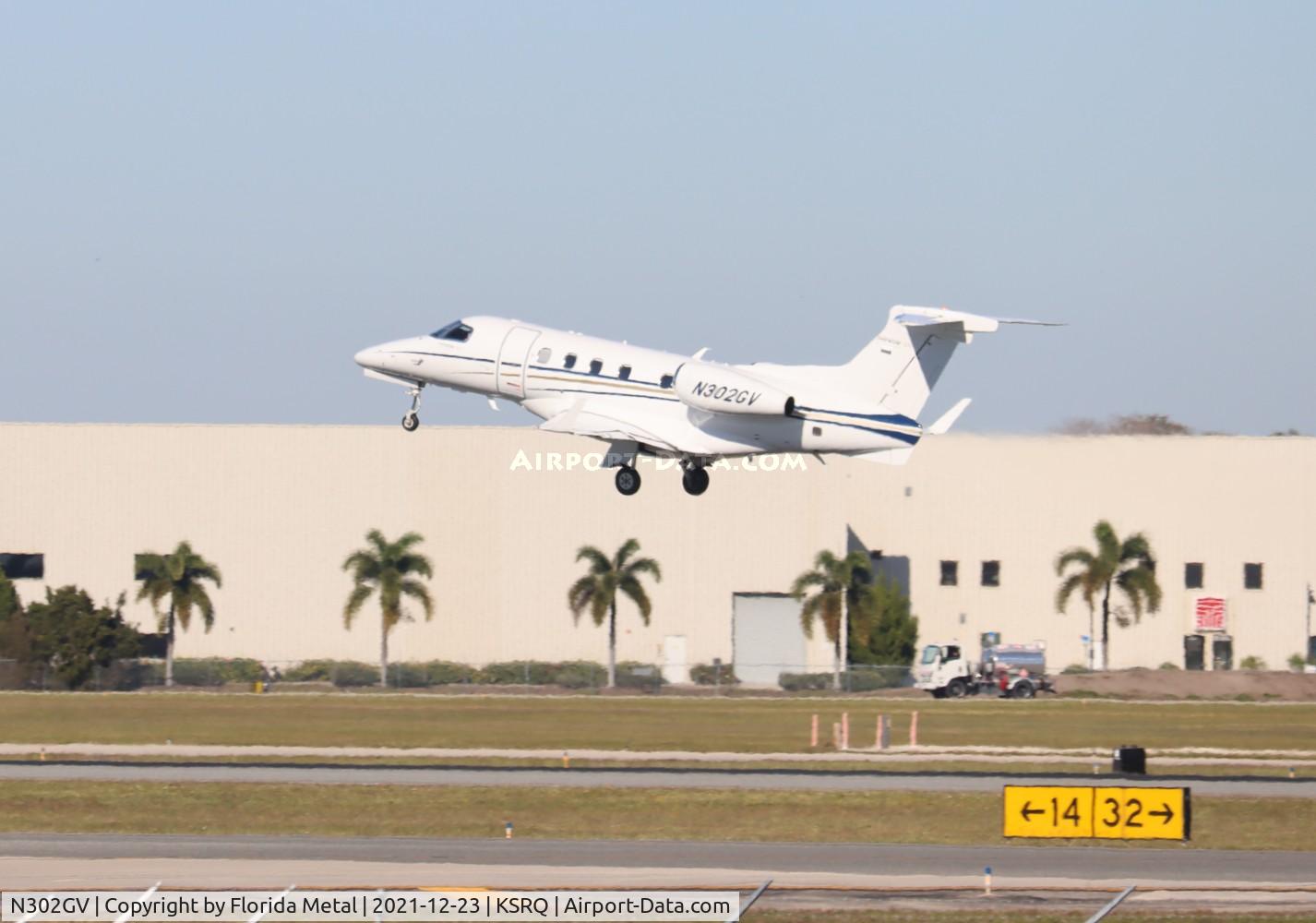 N302GV, 2015 Embraer EMB-505 Phenom 300 C/N 50500322, SRQ spotting 2021