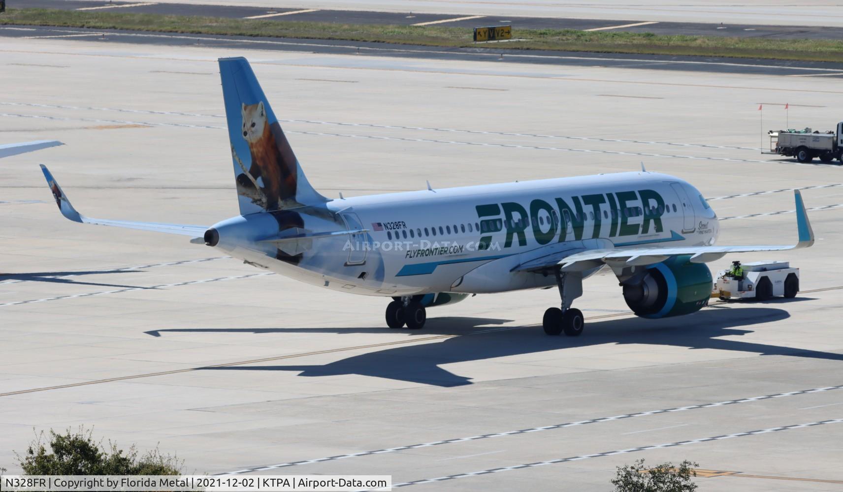 N328FR, 2018 Airbus A320-251N C/N 8118, Scout