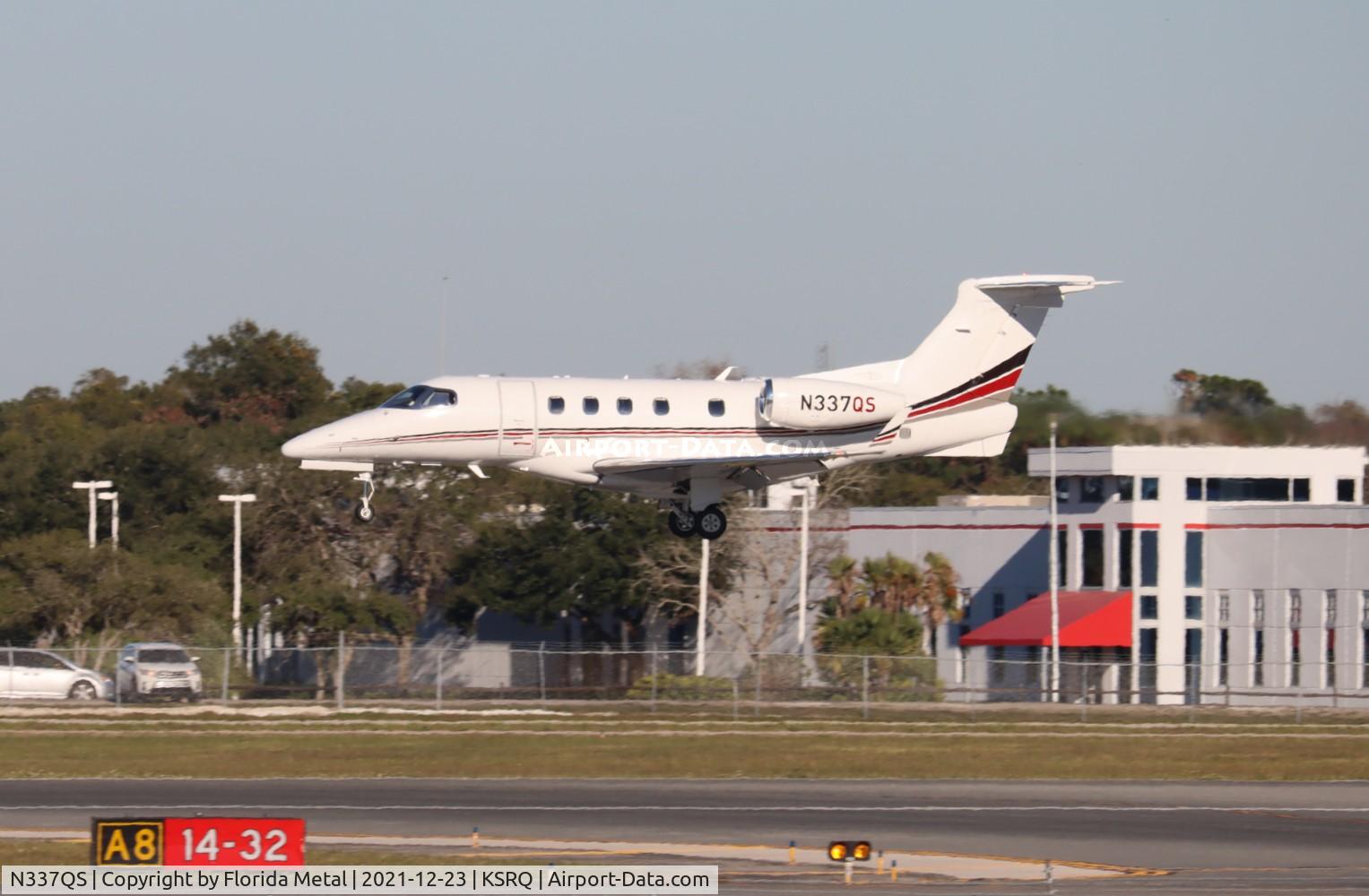 N337QS, 2014 Embraer EMB-505 Phenom 300 C/N 50500202, SRQ 2021