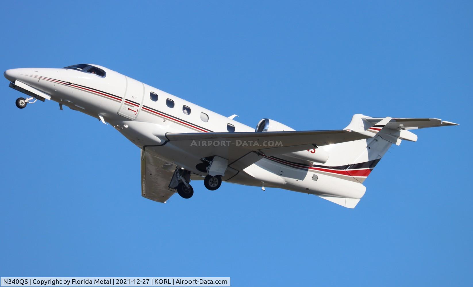 N340QS, 2014 Embraer EMB-505 Phenom 300 C/N 50500189, ORL 2021