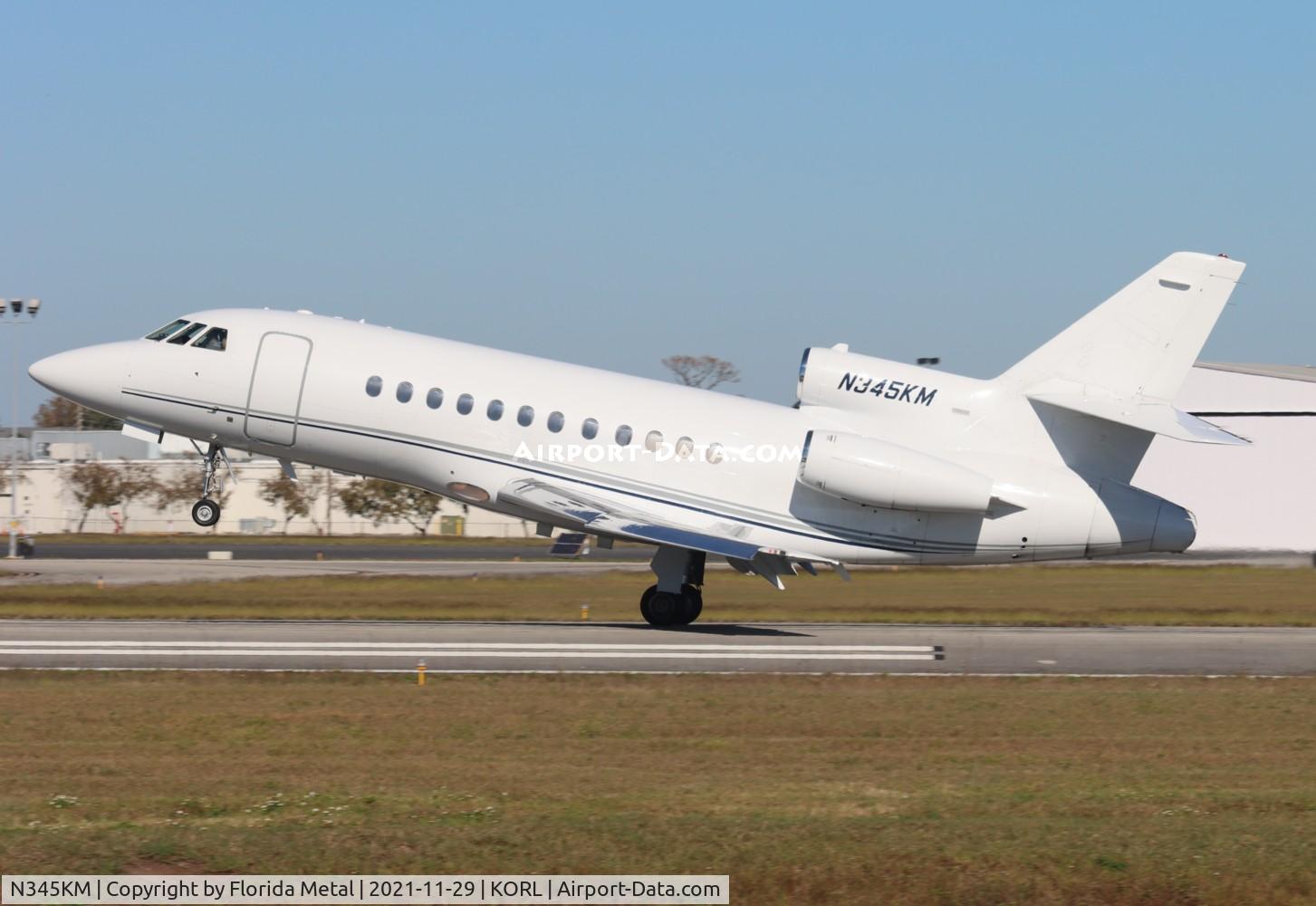 N345KM, 1986 Dassault Falcon 900 C/N 3, ORL 2021