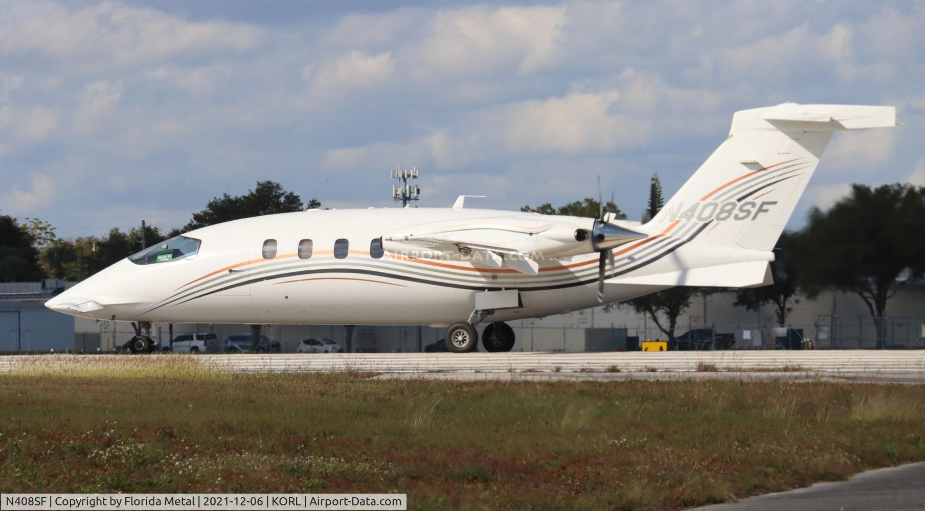 N408SF, 2007 Piaggio P-180 C/N 1137, ORL 2021