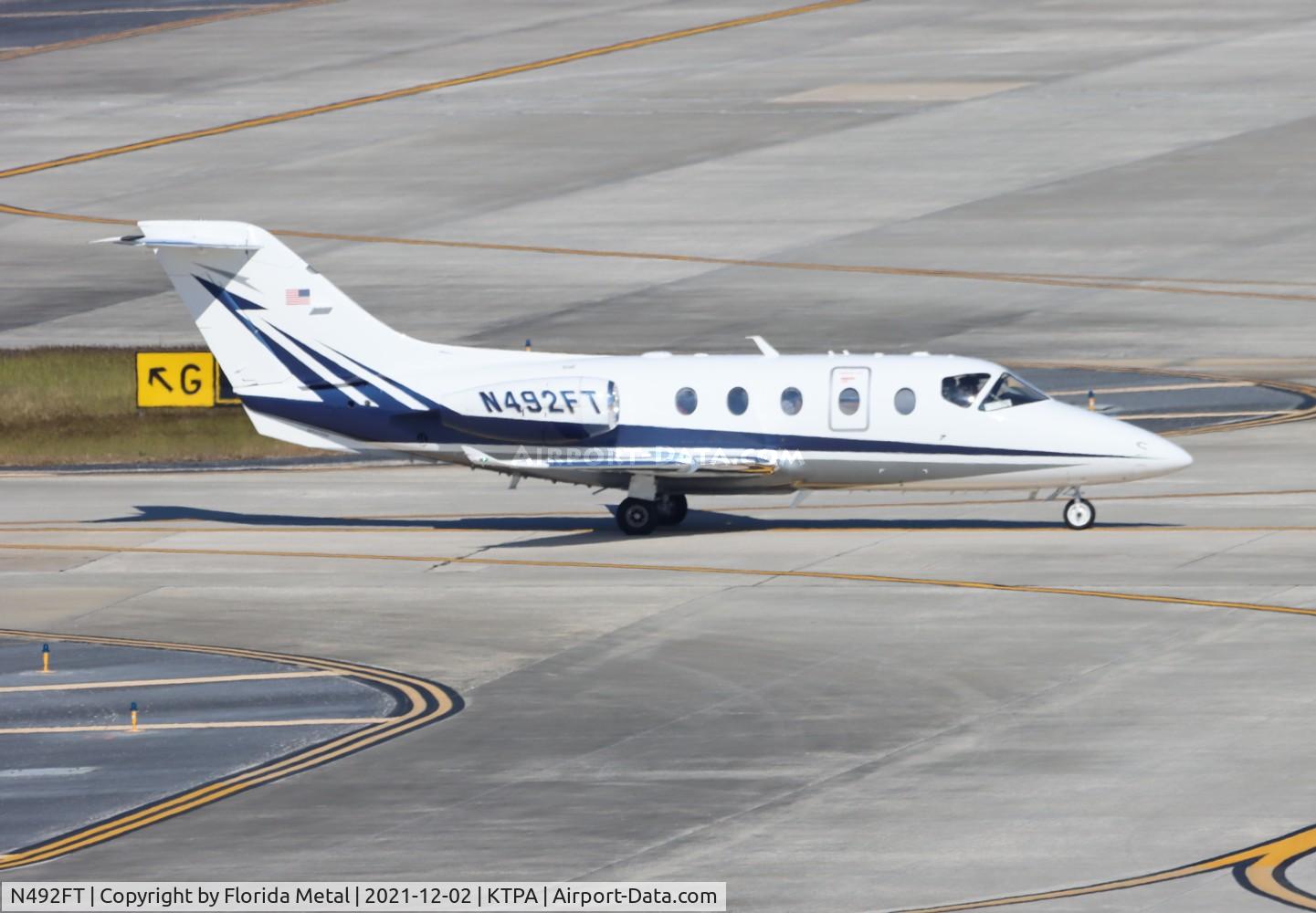 N492FT, 2007 Raytheon Beechjet 400A C/N RK-506, TPA 2021