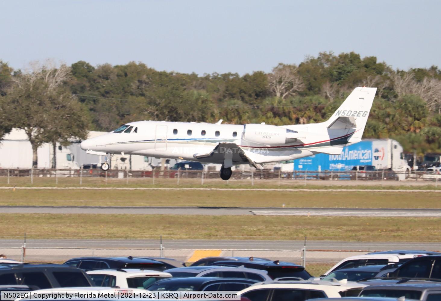 N502EG, 2004 Cessna 560XL C/N 560-5502, SRQ 2021