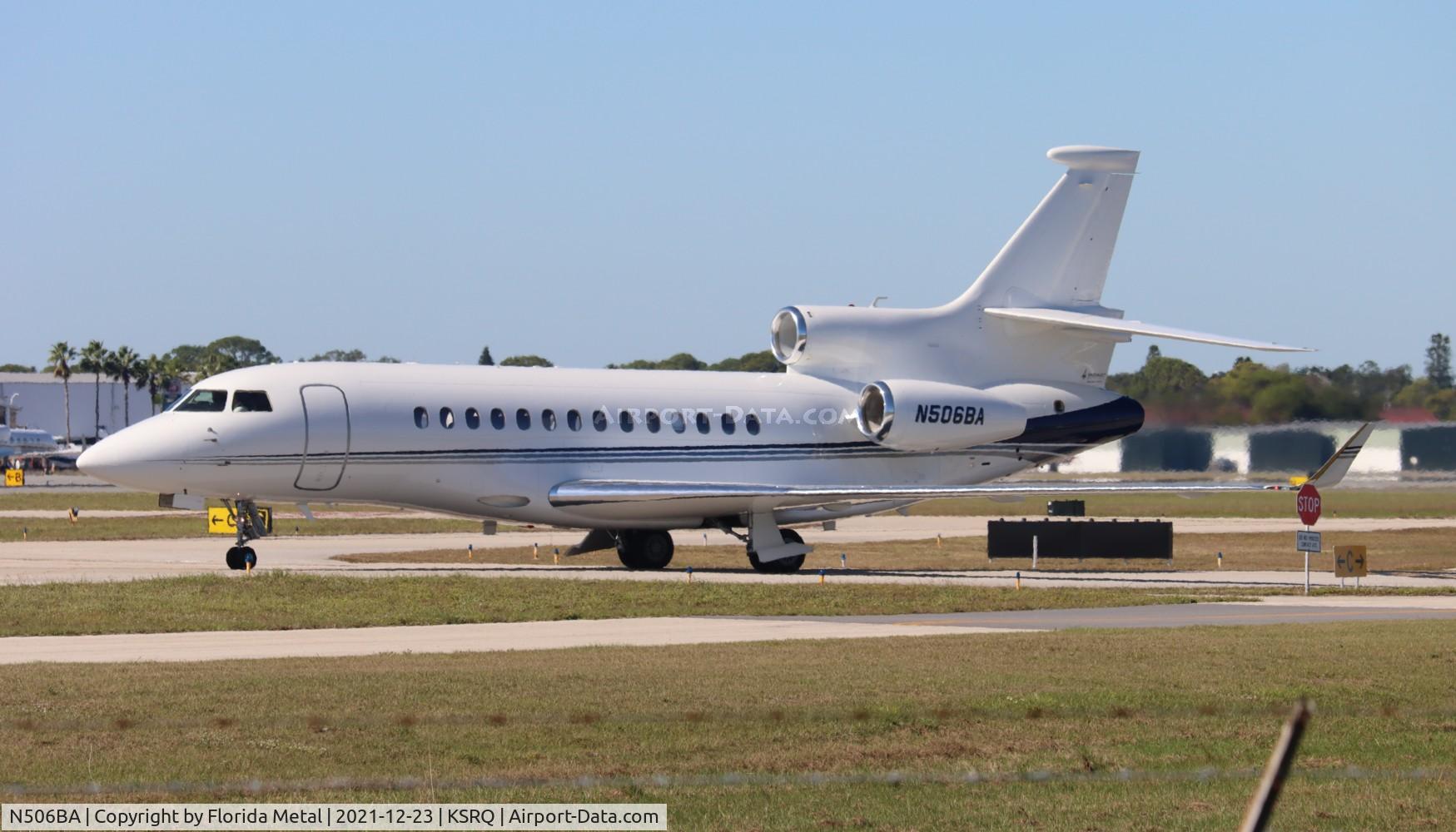 N506BA, 2010 Dassault Falcon 7X C/N 115, SRQ 2021