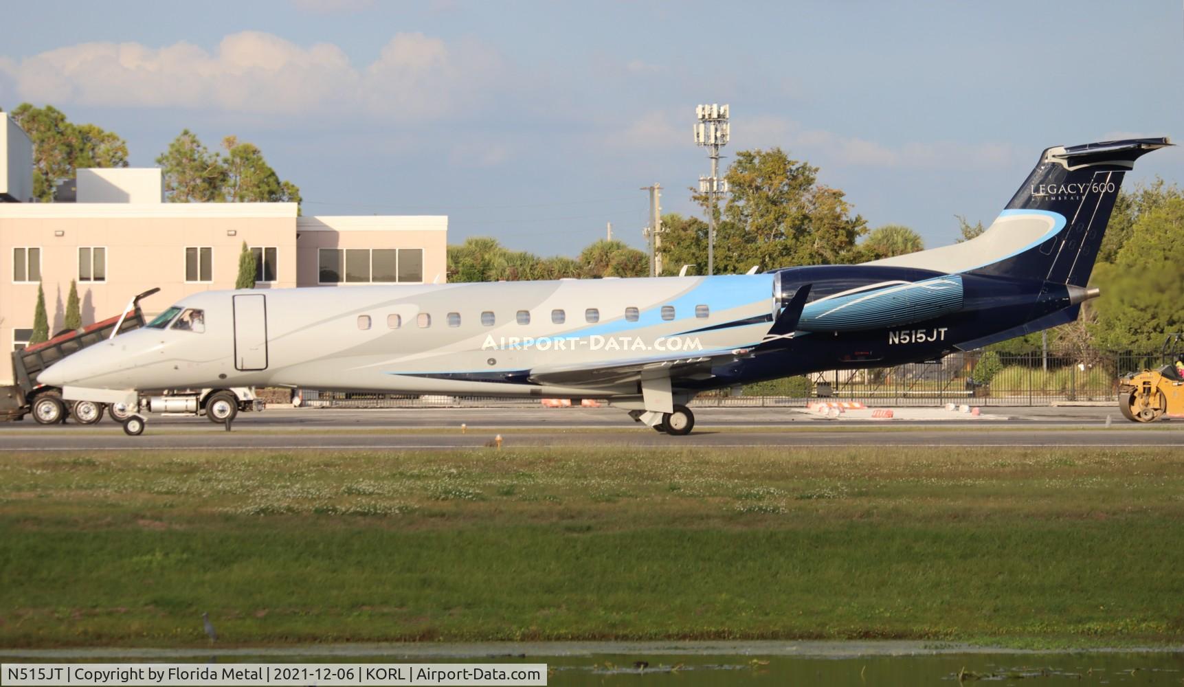 N515JT, 2006 Embraer EMB-135BJ Legacy C/N 14500950, ORL 2021