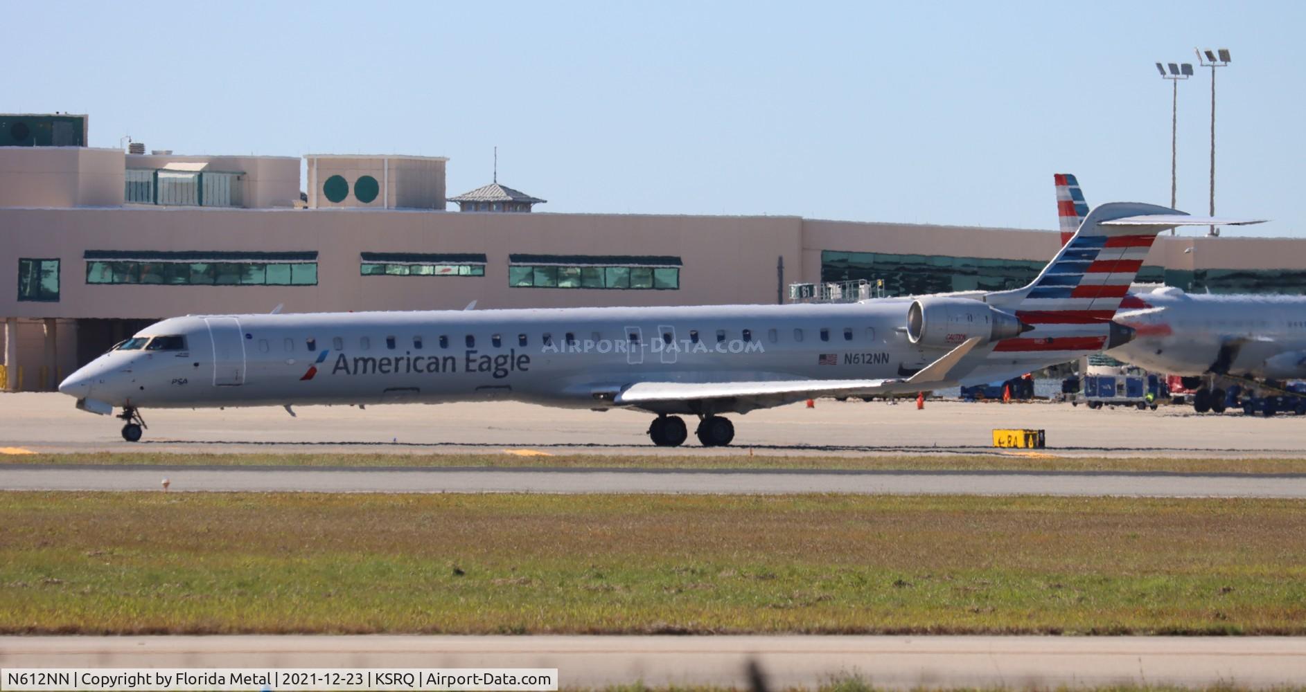 N612NN, 2019 Bombardier CRJ-900LR (CL-600-2D24) C/N 15477, SRQ 2021