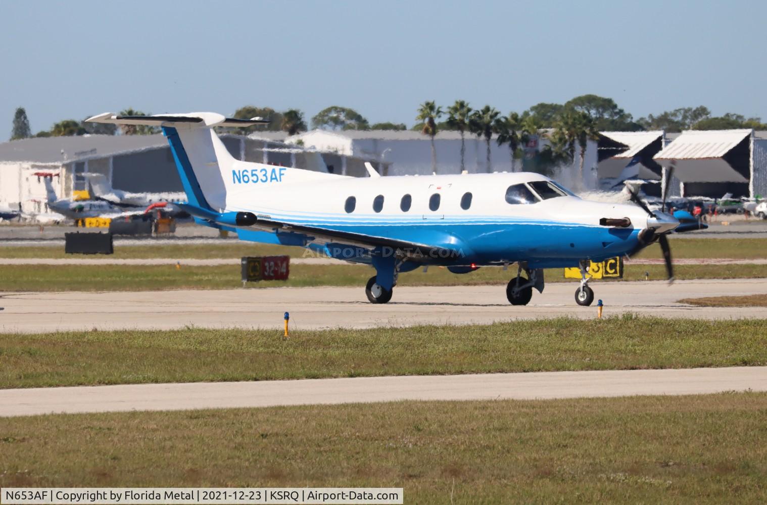 N653AF, 2016 Pilatus PC-12/47E C/N 1653, SRQ 2021