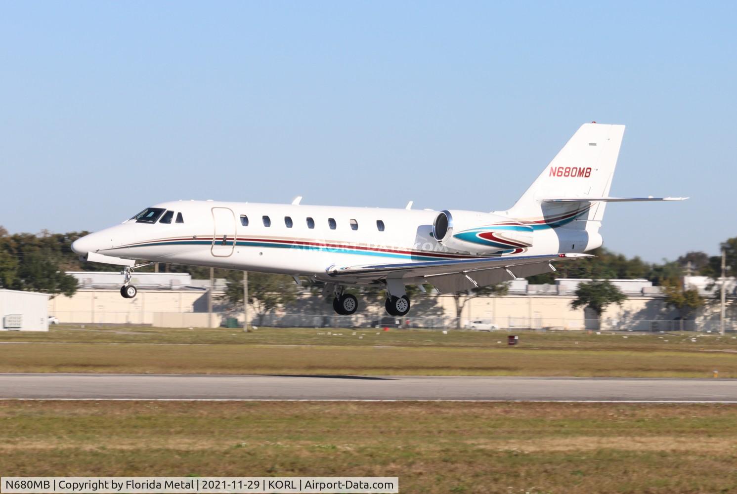 N680MB, 2006 Cessna 680 Citation Sovereign C/N 680-0093, ORL 2021