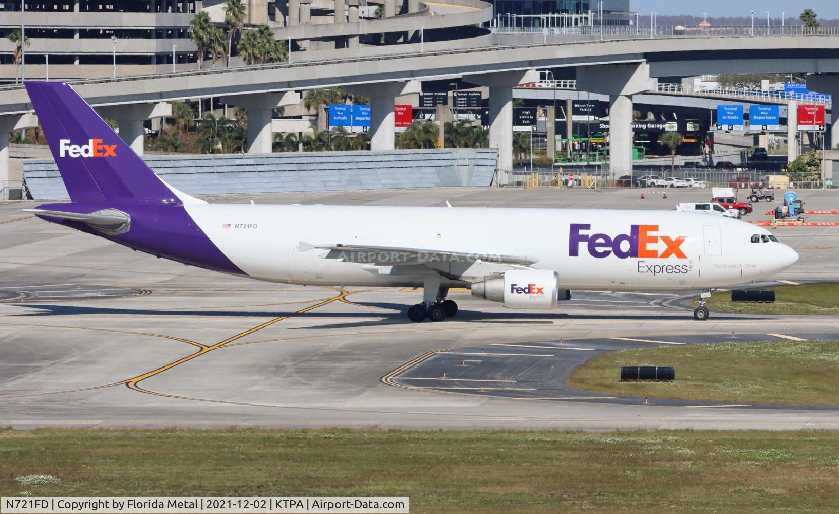 N721FD, 1988 Airbus A300B4-622R C/N 477, TPA 2021