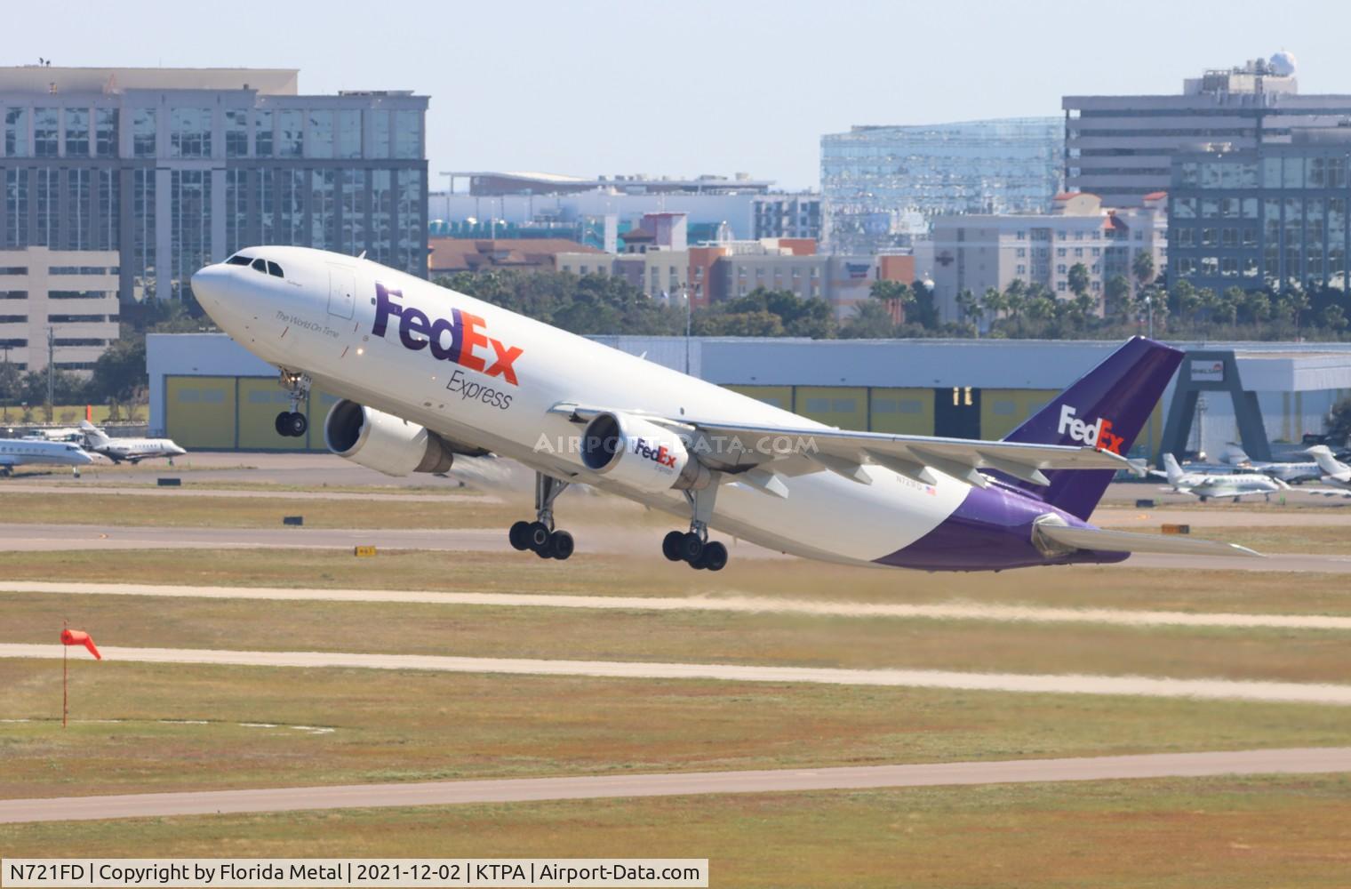 N721FD, 1988 Airbus A300B4-622R C/N 477, TPA 2021