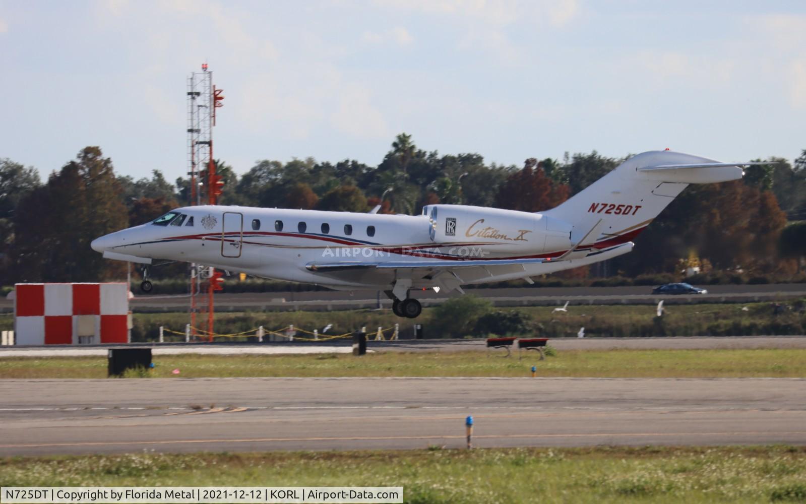 N725DT, 1997 Cessna 750 Citation X Citation X C/N 750-0023, ORL 2021