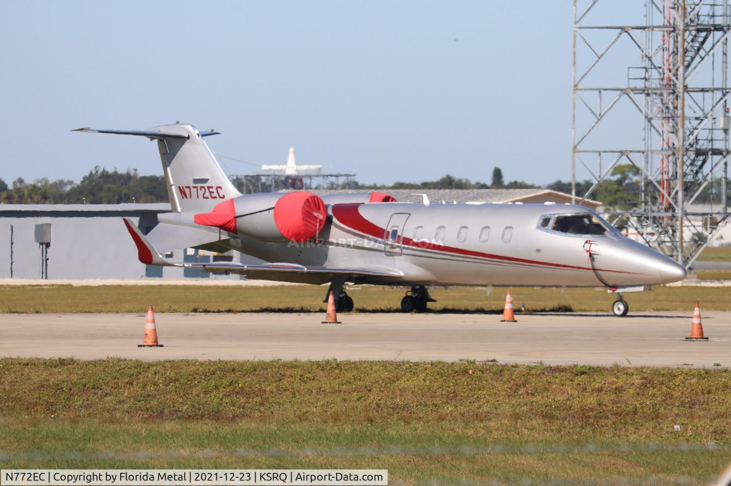N772EC, Learjet 60 C/N 257, SRQ 2021