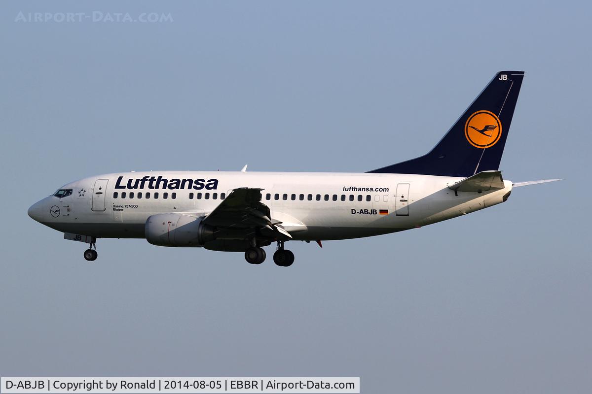 D-ABJB, 1991 Boeing 737-530 C/N 25271, at bru