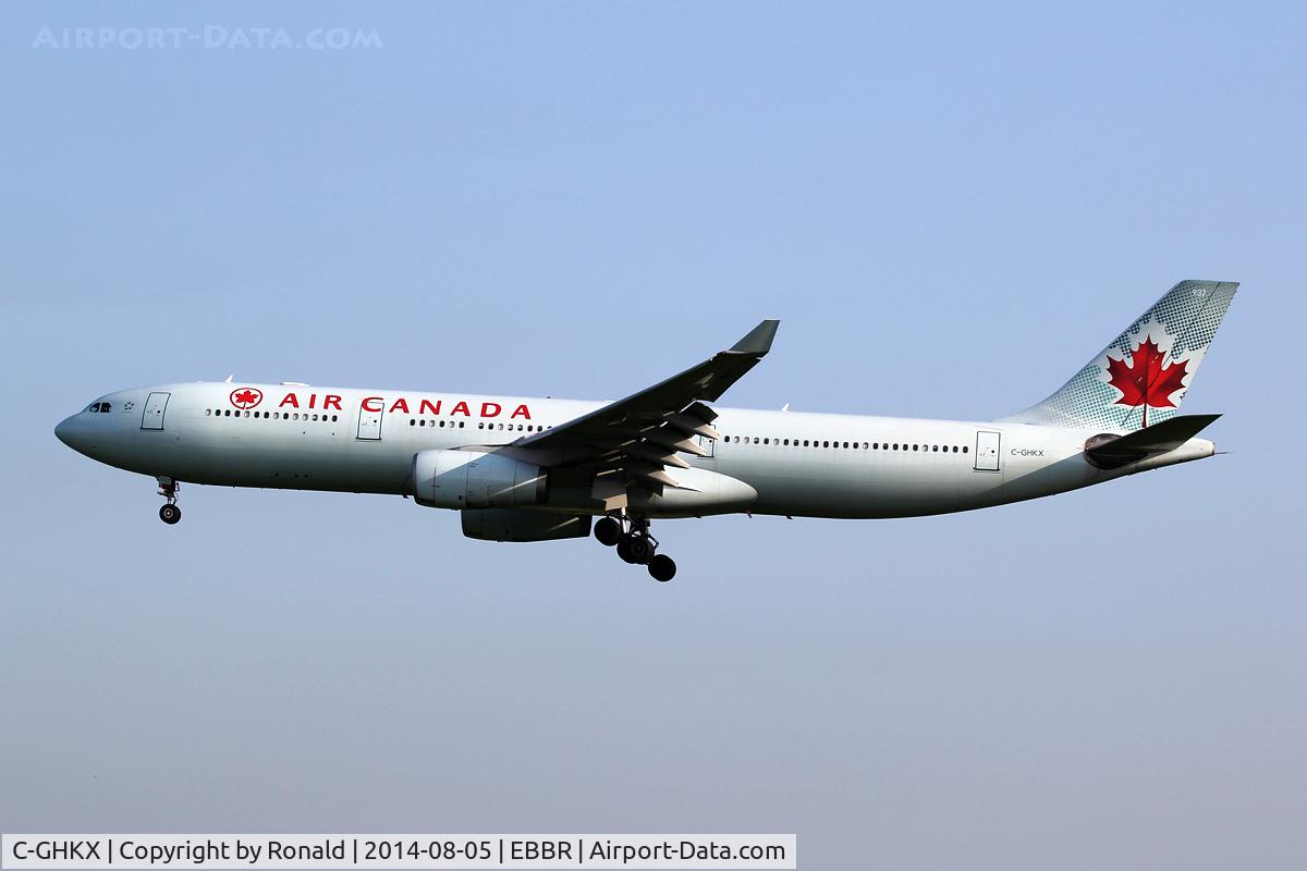 C-GHKX, 2001 Airbus A330-343 C/N 0412, at bru