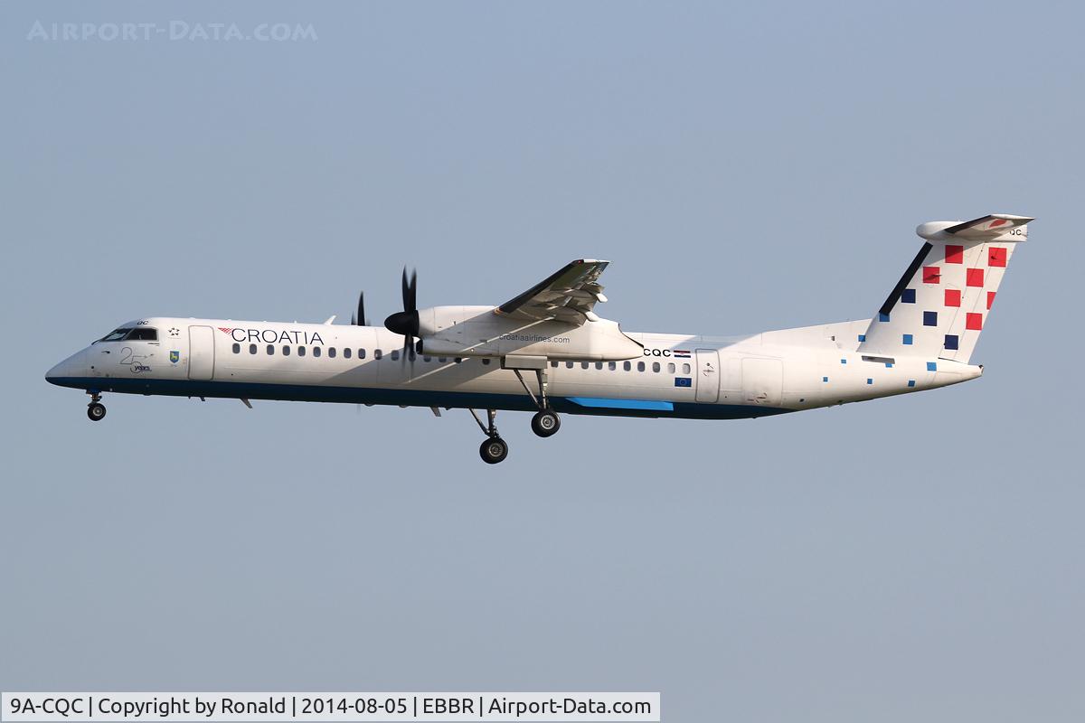 9A-CQC, 2009 De Havilland Canada DHC-8-402Q Dash 8 C/N 4258, at bru