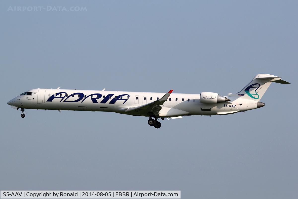 S5-AAV, 2012 Bombardier CRJ-900LR (CL-600-2D24) C/N 15284, at bru