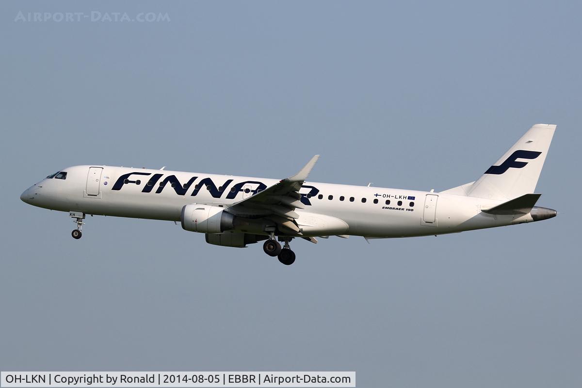 OH-LKN, 2009 Embraer 190LR (ERJ-190-100LR) C/N 19000252, at bru