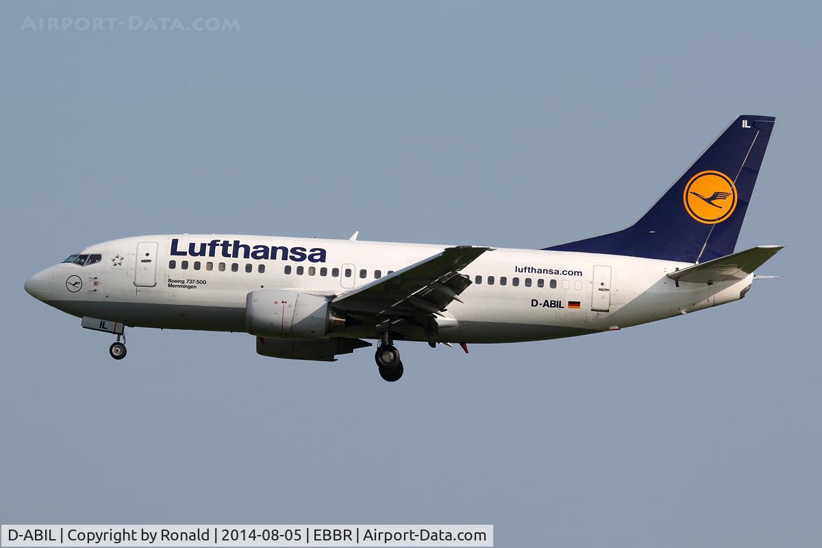 D-ABIL, 1991 Boeing 737-530 C/N 24824, at bru