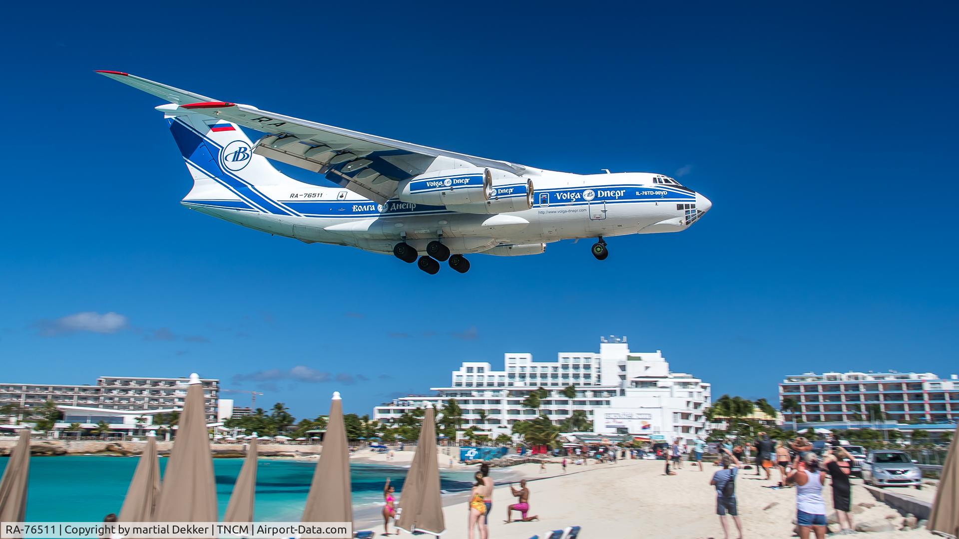 RA-76511, 2012 Ilyushin Il-76TD-90VD C/N 2123422750, Maho beach