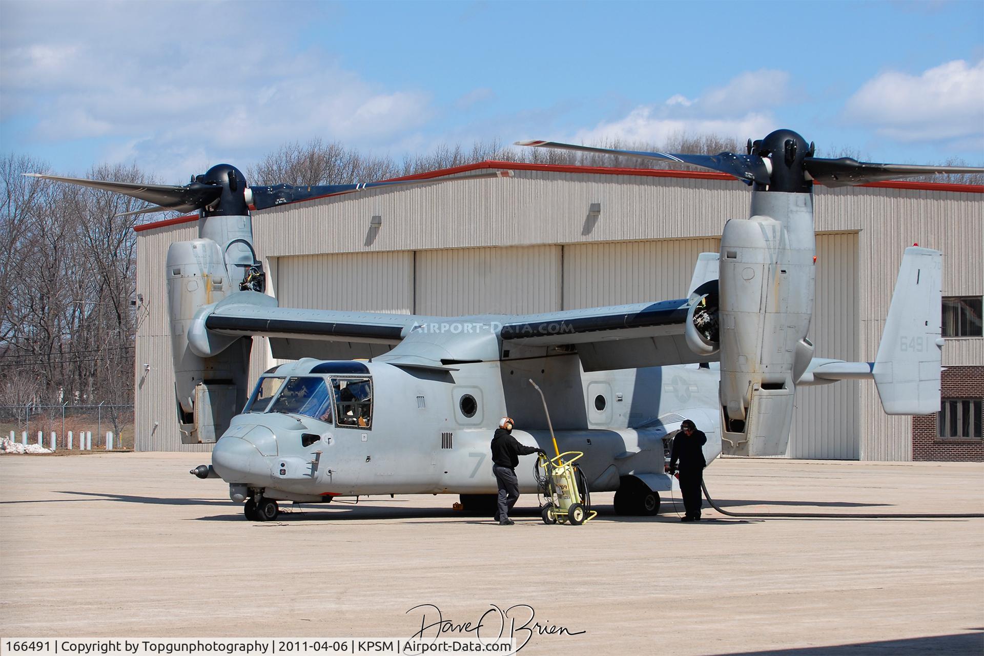 166491, 2008 Bell-Boeing MV-22B Osprey C/N D0070, Osprey up from PAX River