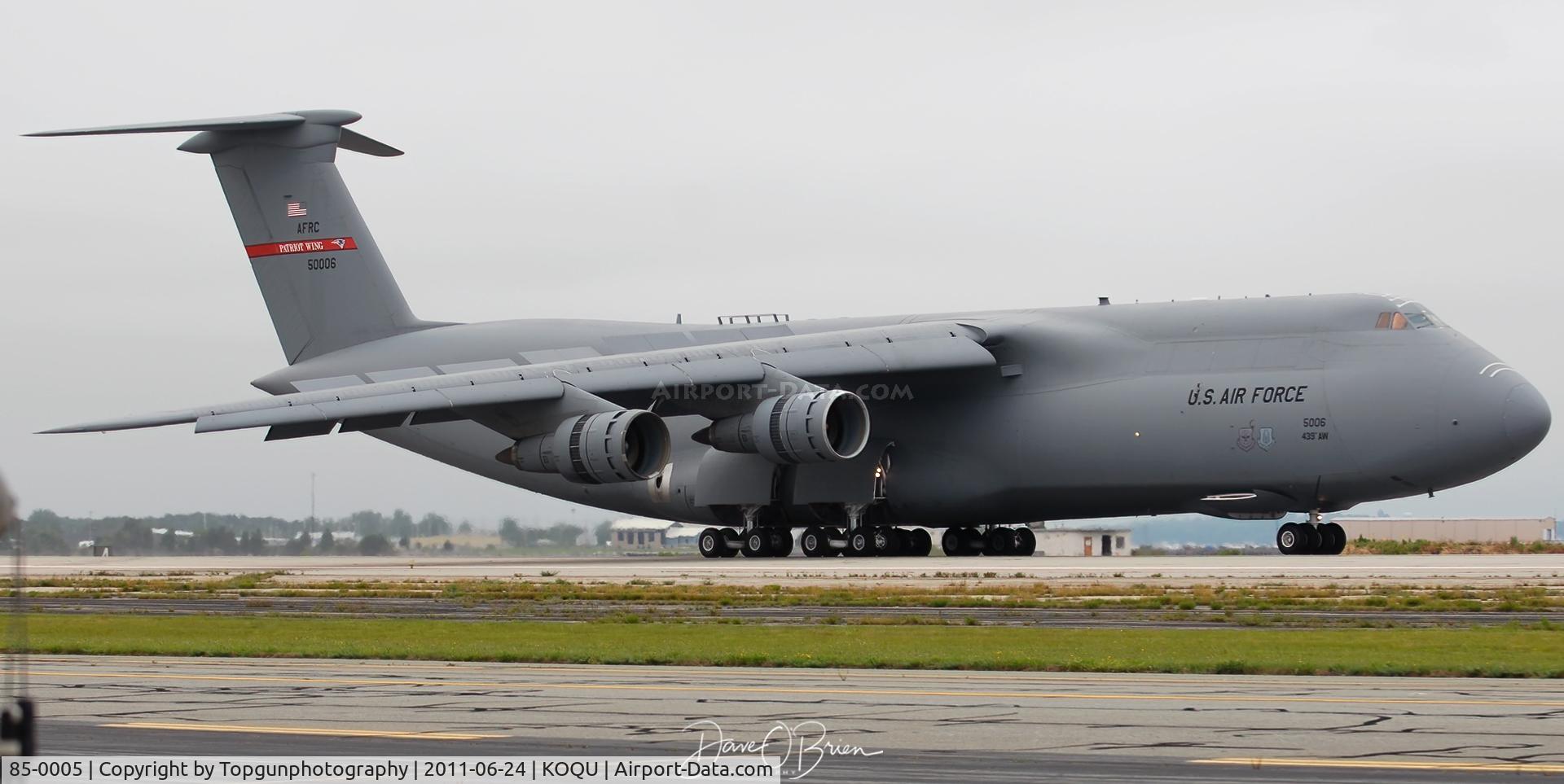 85-0005, 2011 Lockheed C-5M Super Galaxy C/N 500-0091, RODD91 taxing down RW16