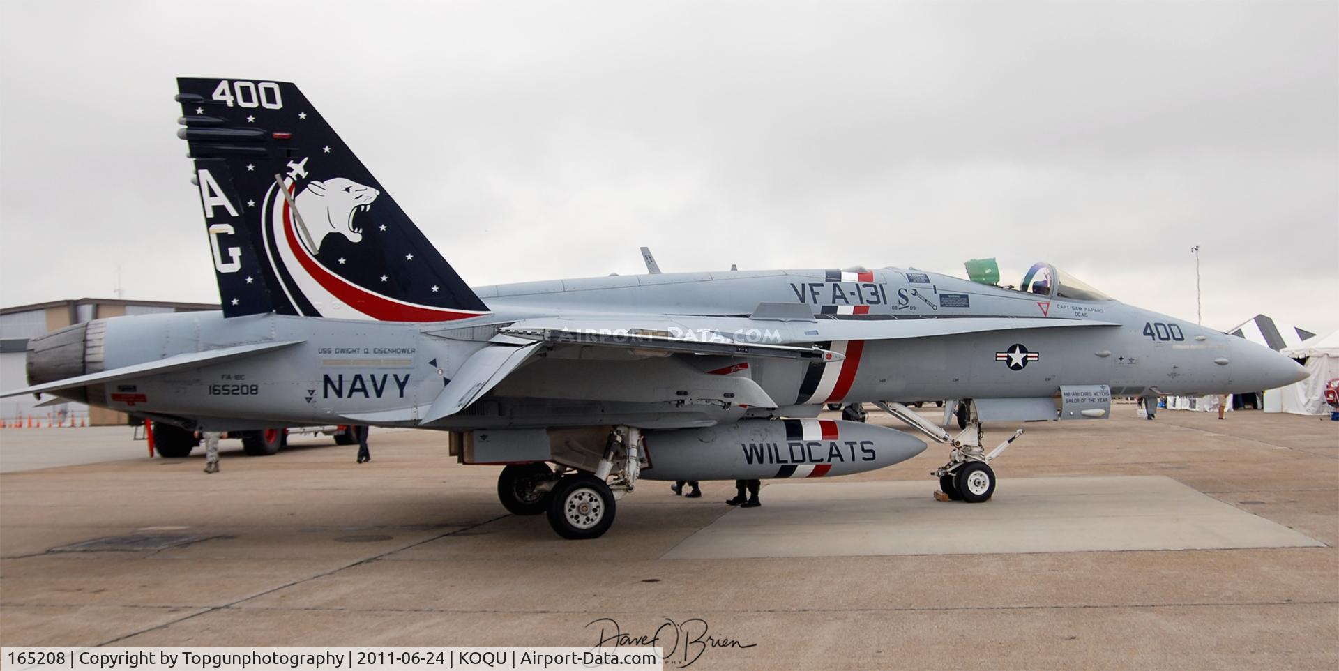 165208, McDonnell Douglas F/A-18C Hornet C/N 1378/C433, CAG bird from VFA-131