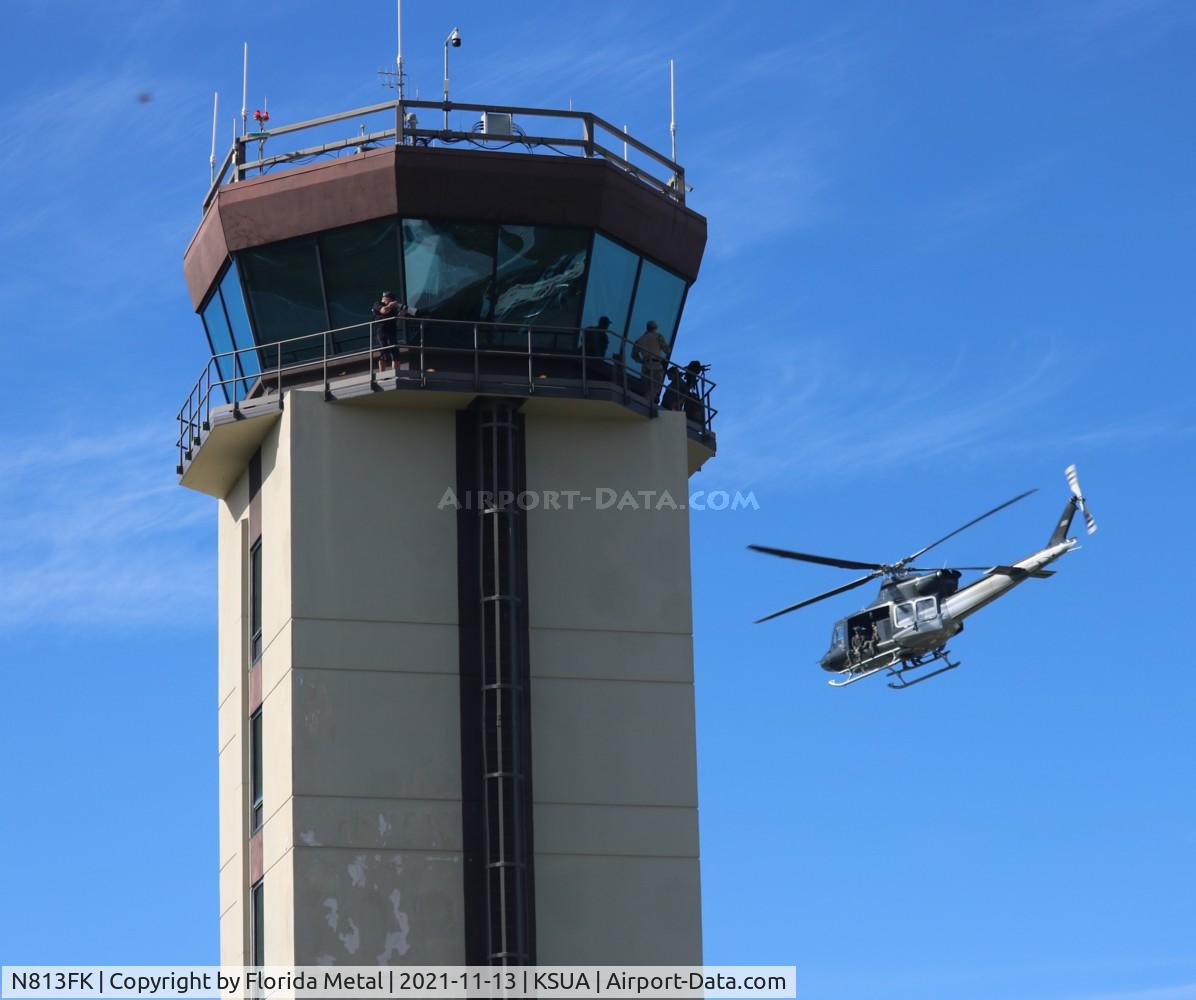 N813FK, 2005 Bell 412EP C/N 36388, Stuart 2021
