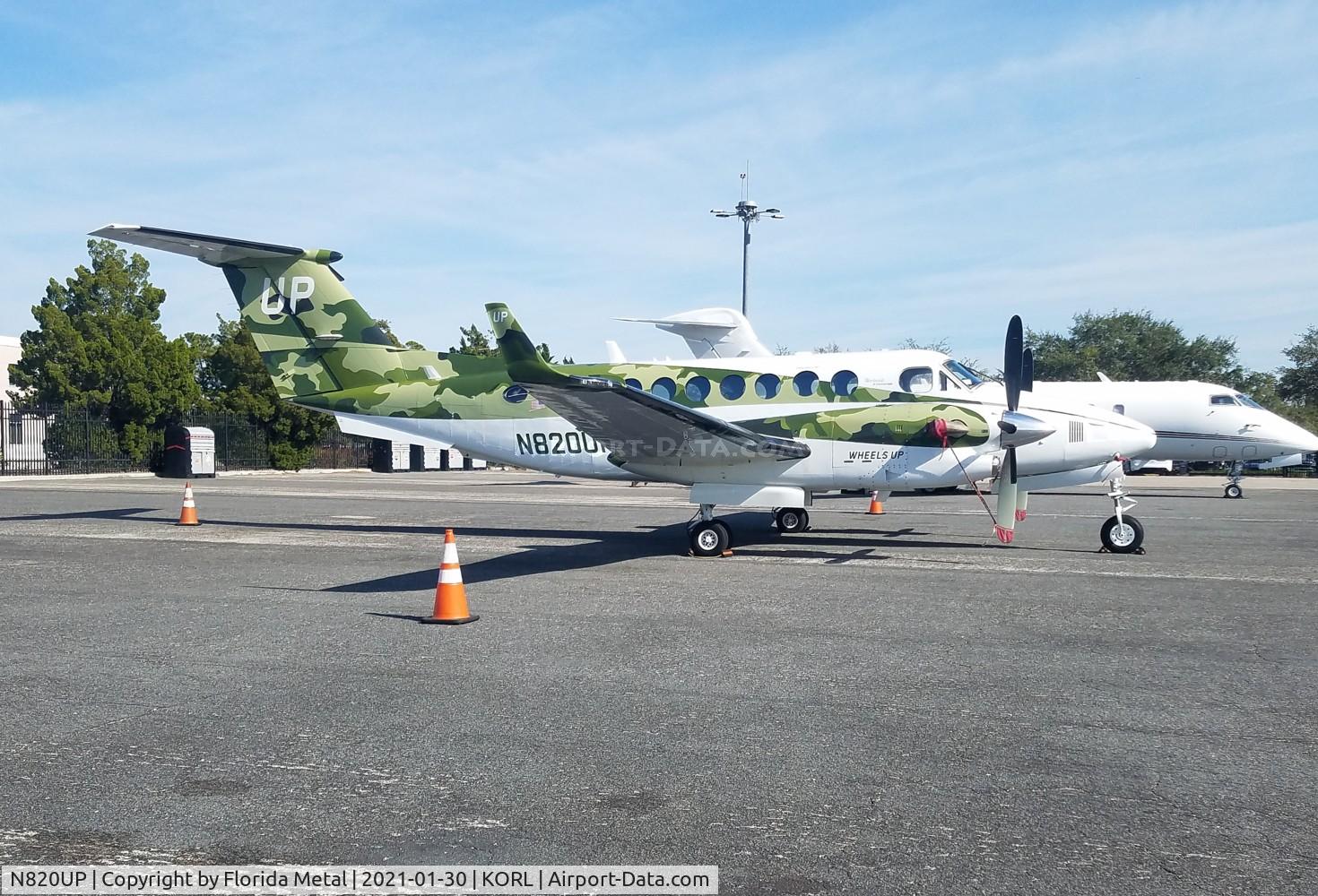 N820UP, 2014 Beechcraft B350i King Air C/N FL-905, ORL 2021