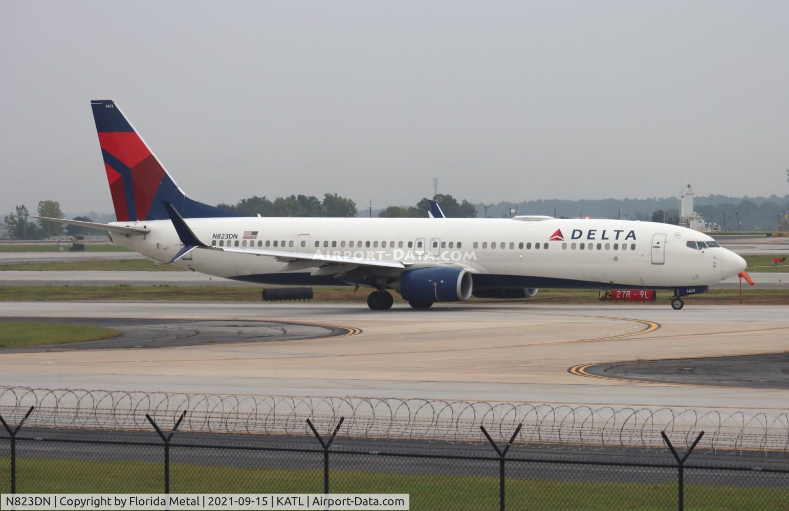 N823DN, 2014 Boeing 737-932/ER C/N 31934, ATL 2021