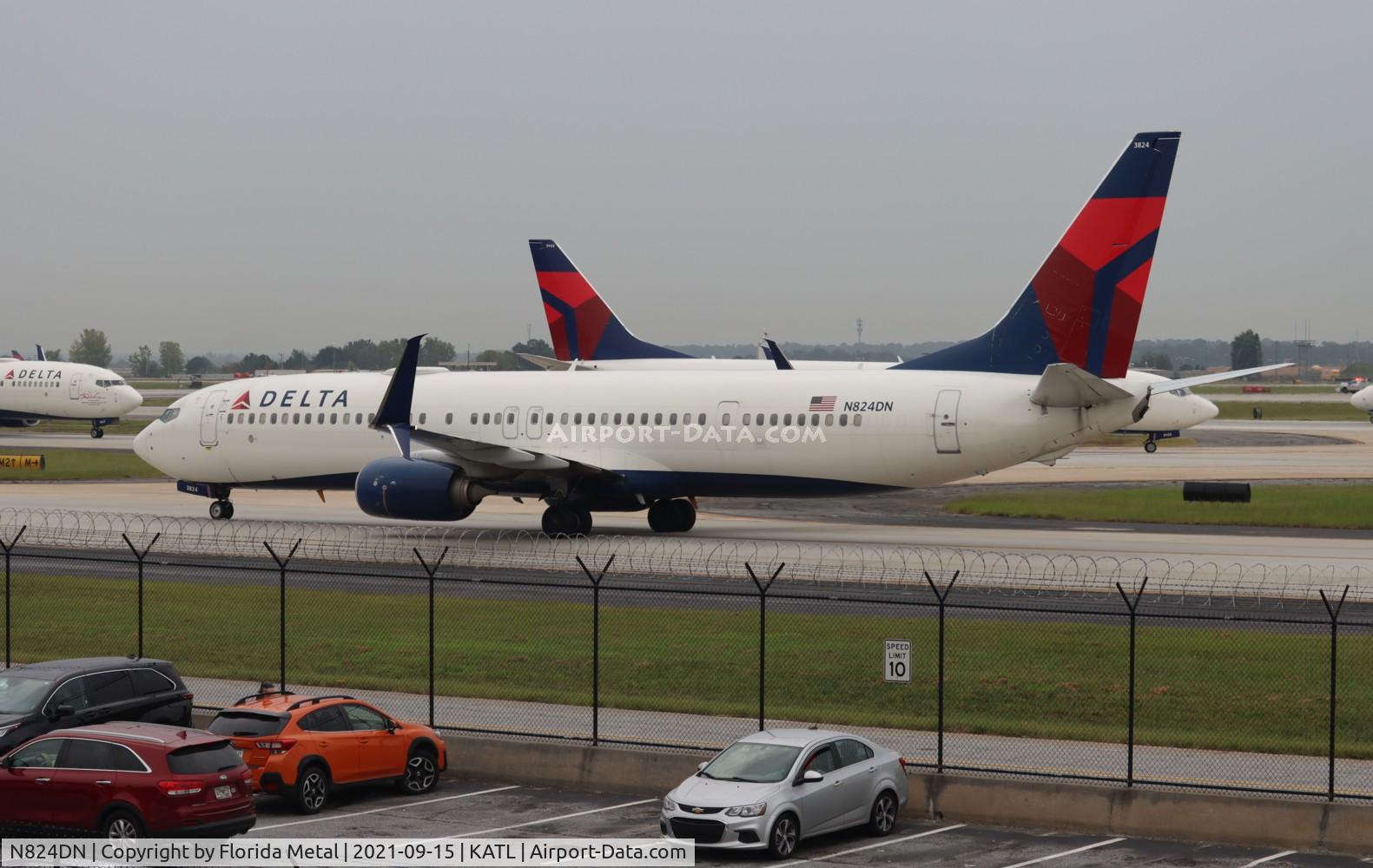 N824DN, 2014 Boeing 737-932/ER C/N 31935, ATL 2021