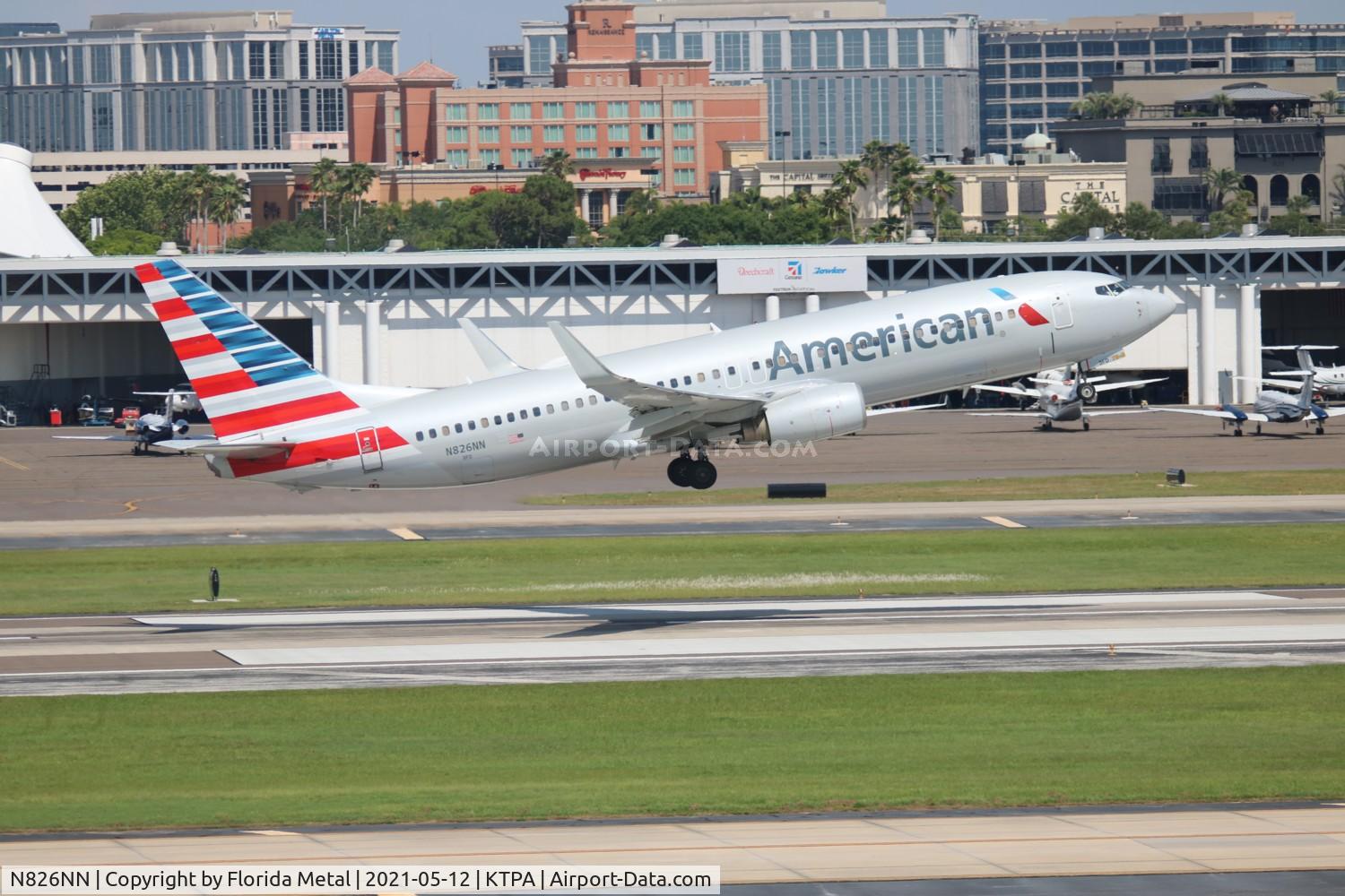 N826NN, 2010 Boeing 737-823 C/N 31089, TPA 2021