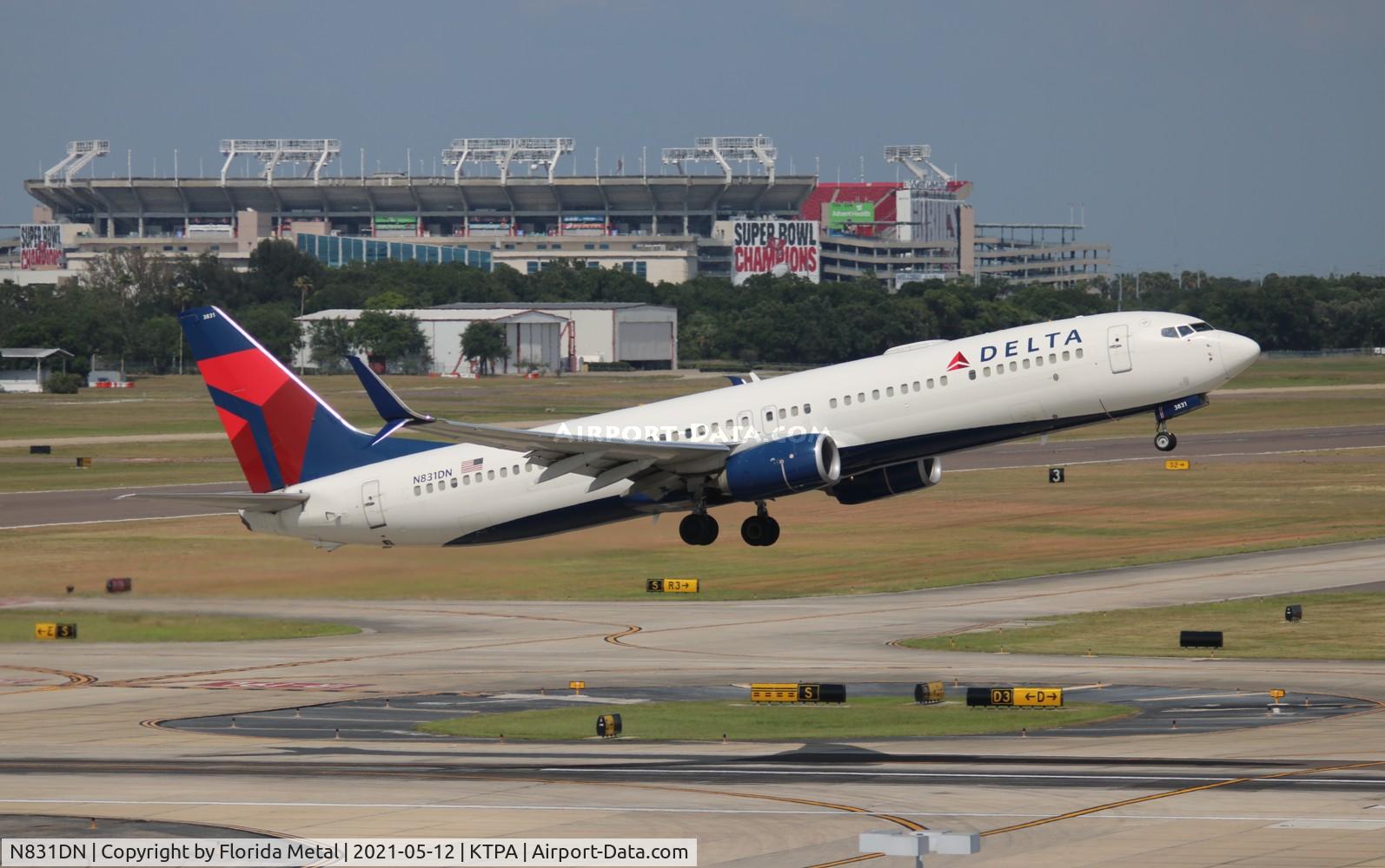 N831DN, 2014 Boeing 737-932/ER C/N 31942, TPA 2021