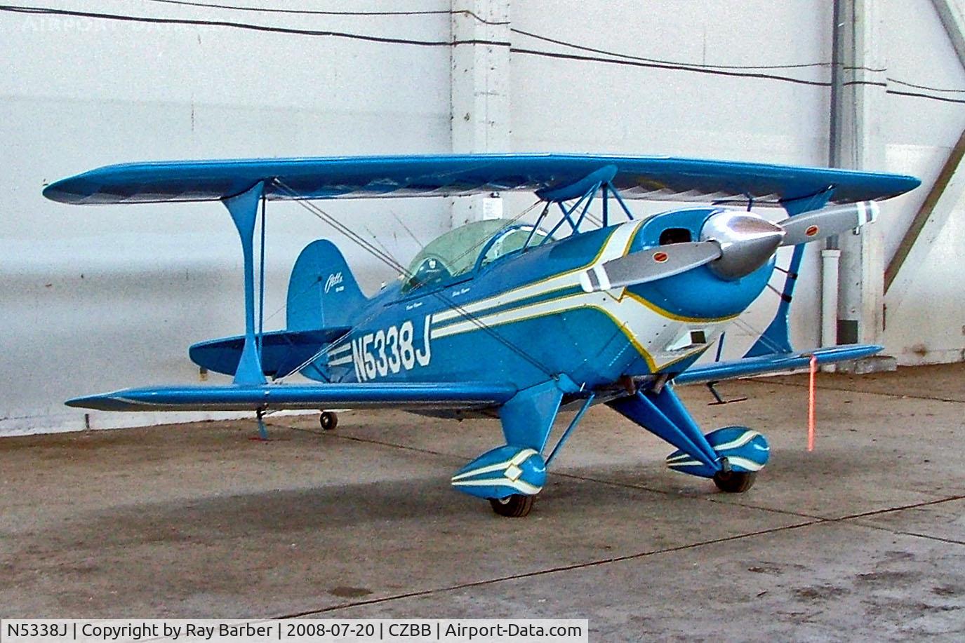 N5338J, Christen Pitts S-2B Special C/N 5075, N5338J   Christen S-2B Special [5075] Boundary Bay~N 20/07/2008