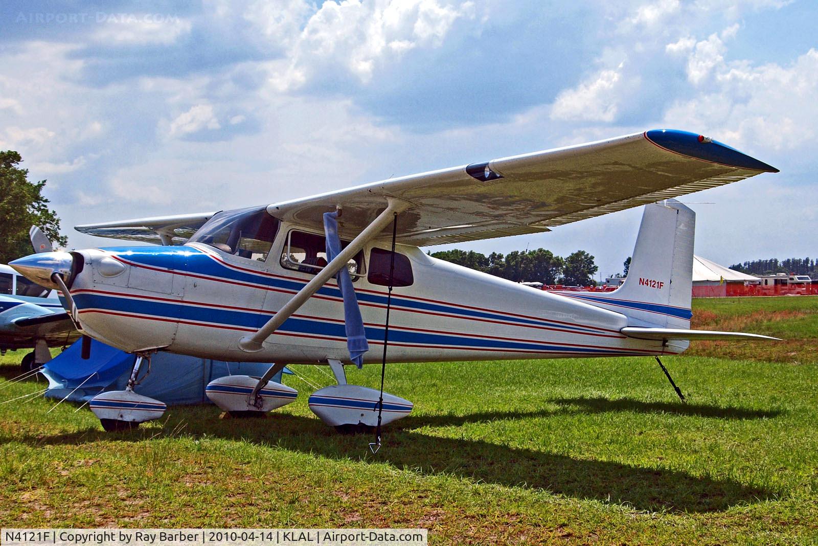 N4121F, 1958 Cessna 172 C/N 46021, N4121F   Cessna 172 Skyhawk [46021] Lakeland-Linder~N 14/04/2010