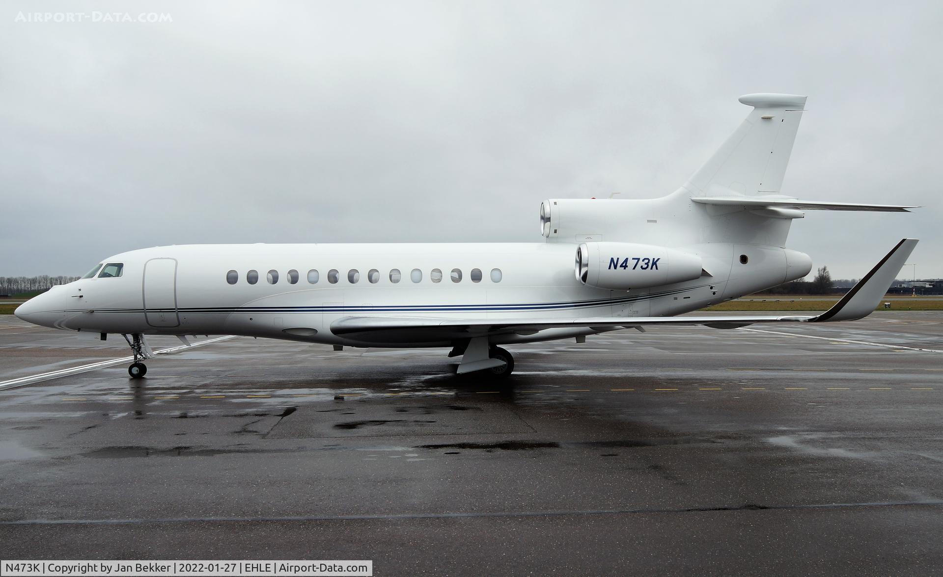 N473K, 2009 Dassault Falcon 7X C/N 56, Lelystad Airport