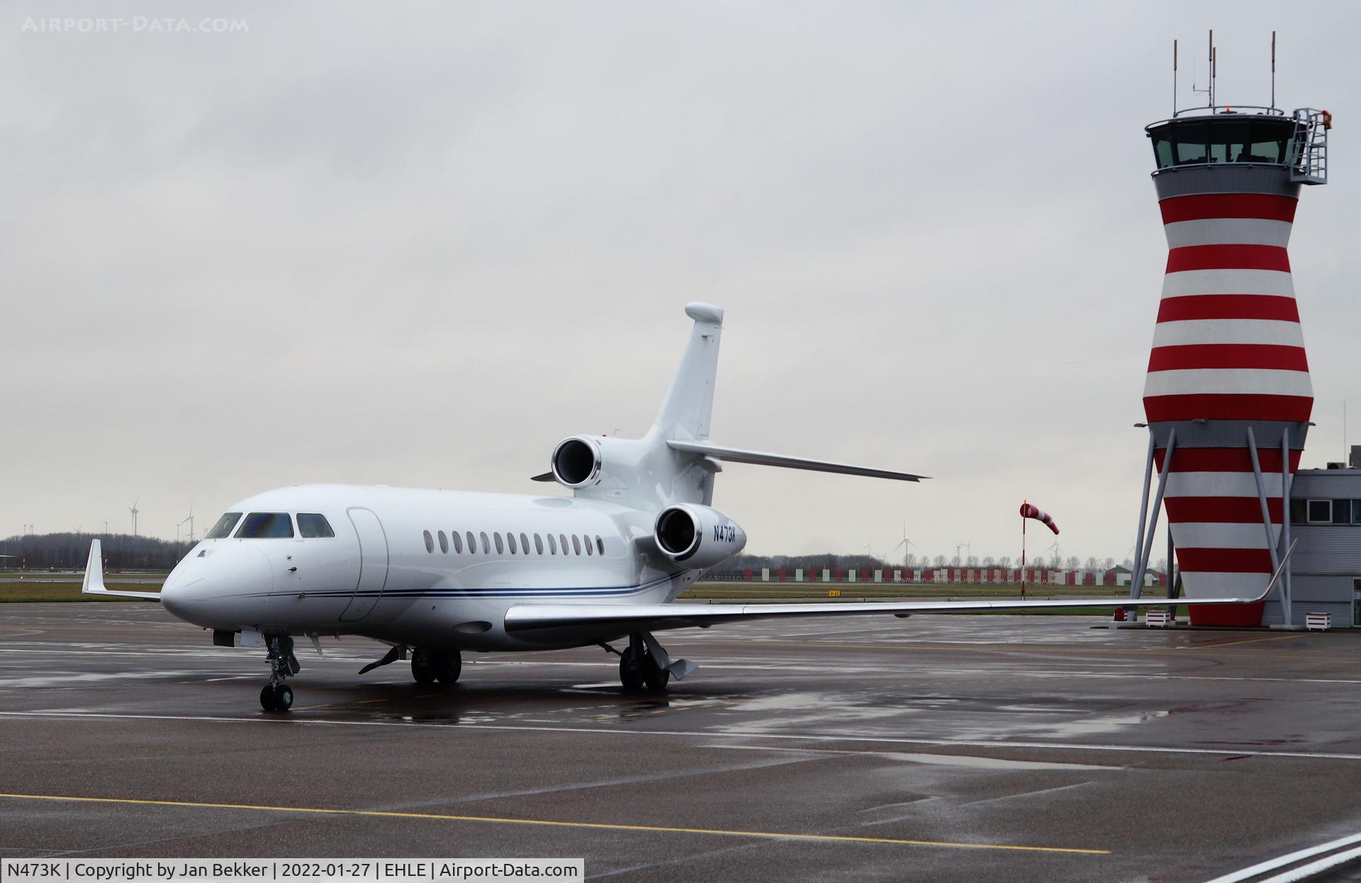 N473K, 2009 Dassault Falcon 7X C/N 56, Lelystad Airport