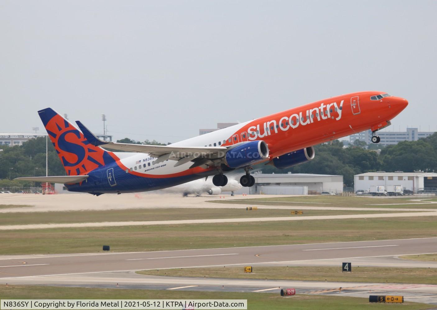 N836SY, 2012 Boeing 737-8KN C/N 40251, TPA 2021