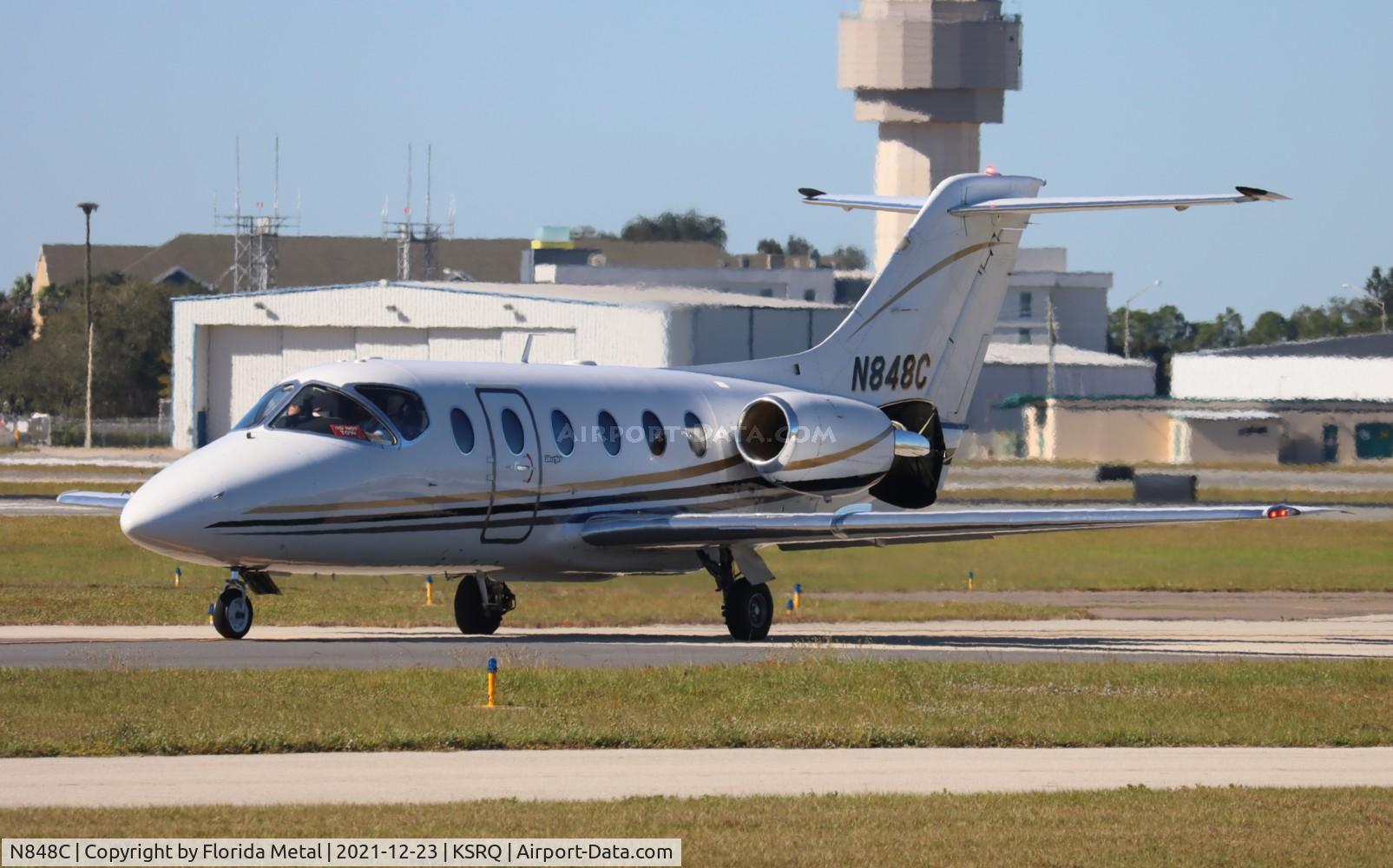 N848C, 1989 Beech 400 Beechjet C/N RJ-63, SRQ 2021