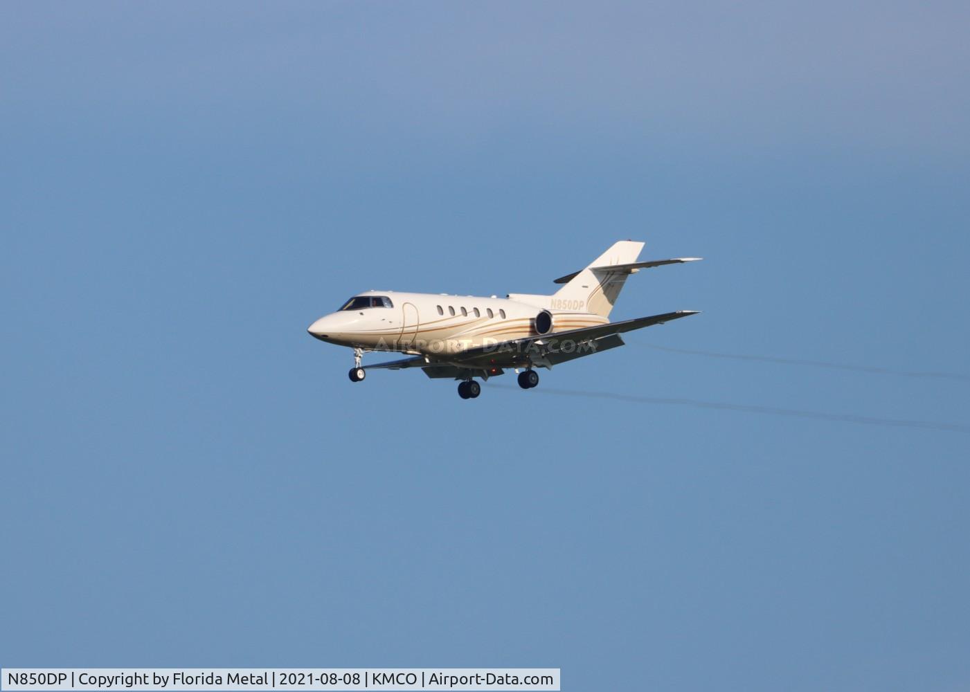 N850DP, 2000 Raytheon Hawker 800XP C/N 258468, MCO 2021