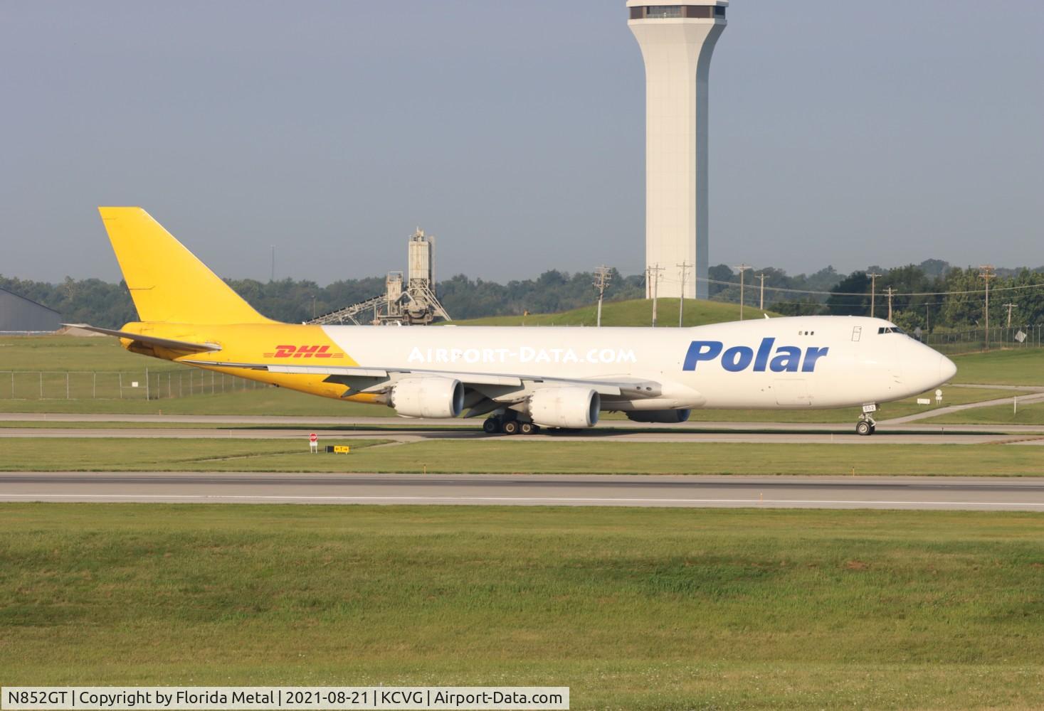 N852GT, 2012 Boeing 747-87UF C/N 37571, Polar-DHL 747-8F
