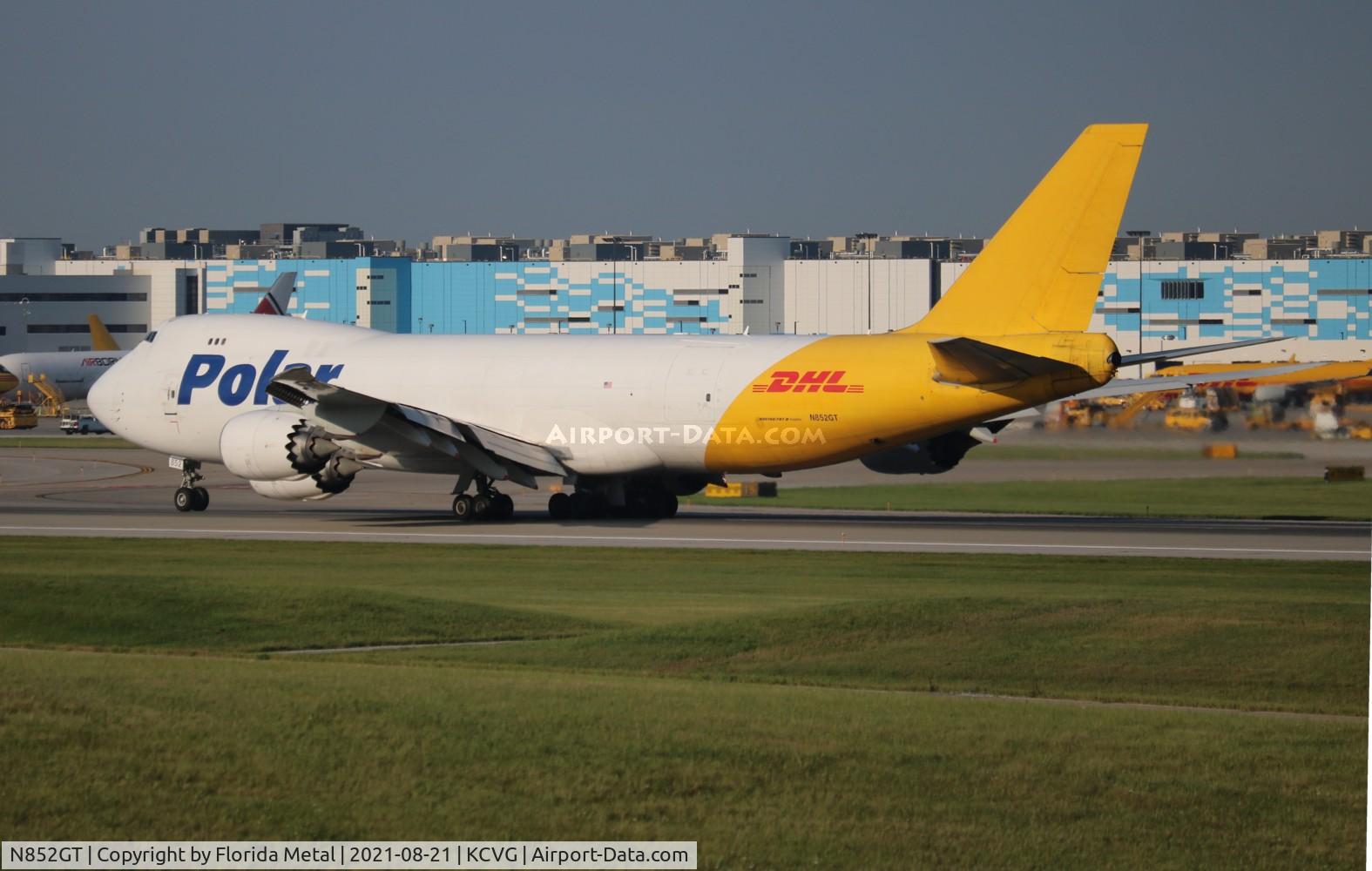 N852GT, 2012 Boeing 747-87UF C/N 37571, CVG 2021